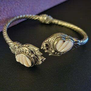 Artisan of Bali Pink Mother of Pearl Butterfly Bracelet
